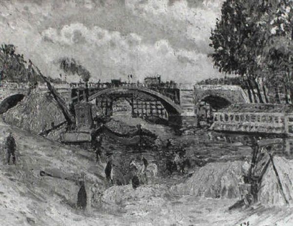 La Seine Au Pont Sully - view 1