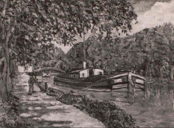 Peniche Sur Le Canal Du Loing--montargis - view 1
