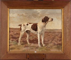 Portrait Du Chien Bendigo by Alexandre Clarys