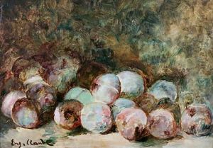 Nature Morte Aux Prunes by Eugene Claude