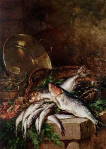 Still Life With Seafood by Eugene Claude