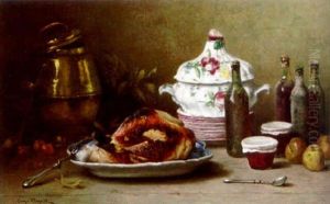 La Dinde Rotie by Eugene Claude