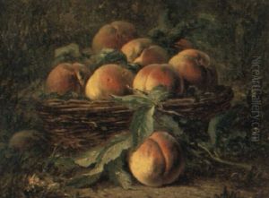 A Basket Of Peaches by Eugene Claude