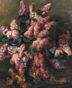 Still Life With Lilacs In A Bowl Still Life With Lilacs In A Bowl