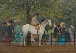 La Promenade by Jean Maxime Claude