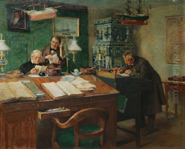 Office Of A Shipping Company - view 1