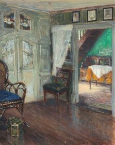 Norddeutsches Interieur by Wilhelm Ludwig Heinrich Claudius