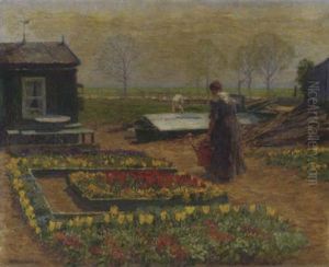 Vorstadtgarten Im Fruhling Vorstadtgarten Im Fruhling