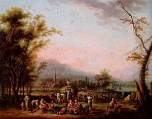 Landschaft Mit Heuernte, Allegorie Des Sommers