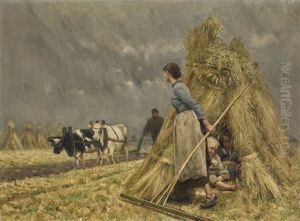 The Haymakers by Emile Claus