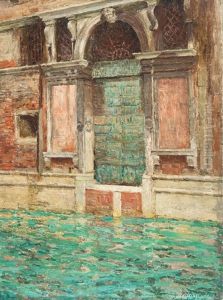 Palazzo Cappello-memmo, Istituto Santa Maria Della Pieta, Rio Dei Greci, Venice (1906) by Emile Claus