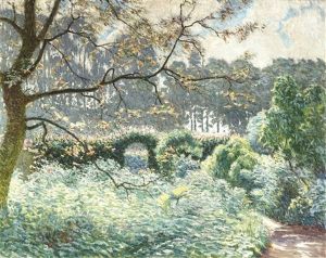 Eden - My Garden In May (1923) by Emile Claus