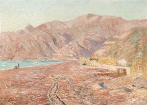 A View Of Bordighera (1899) by Emile Claus