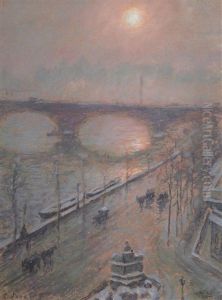 Vue De Londres by Emile Claus
