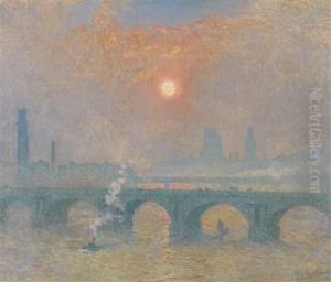 Waterloo Bridge, London by Emile Claus