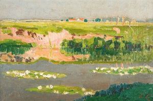 Vue De La Lys by Emile Claus