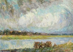 Paysage De La Lys by Emile Claus
