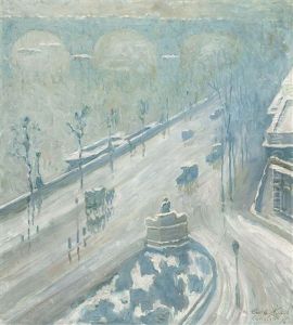 Londres (the Embankment) by Emile Claus