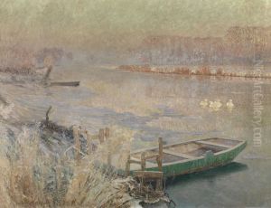 Winter by Emile Claus