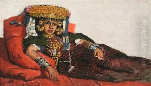 L'algerienne by Emile Claus