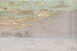 Soleil Couchant by Emile Claus