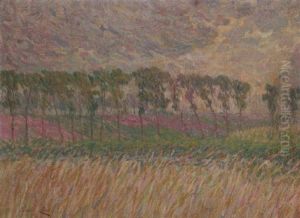 Landscape With Corn Fields Landscape With Corn Fields
