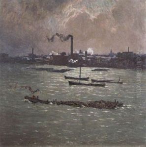 Boten Op De Theems