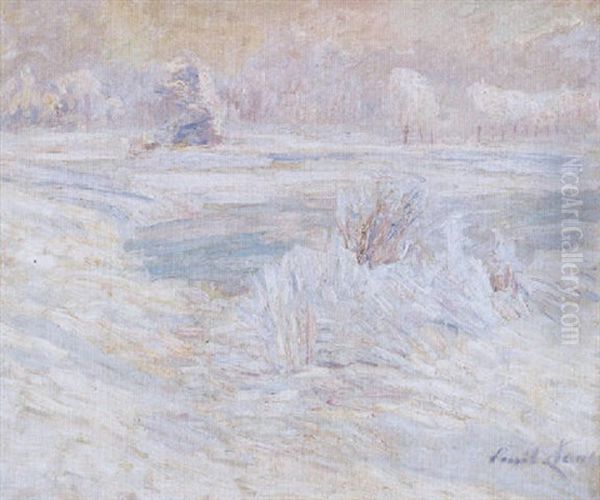 Sneeuw Landg De Leie - view 1