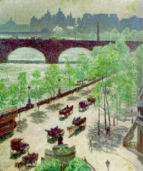 Le Pont De Waterloo, Plein Soleil - Waterloo Brug, Volle Zon - view 1