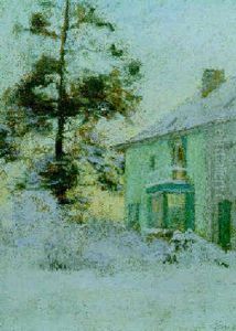 Hiver Aux Alentours De Londres by Emile Claus