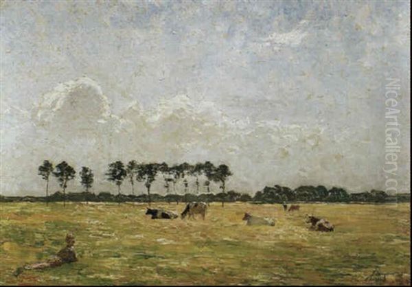 Vacher Dans Un Paysage Ensoleille - view 1