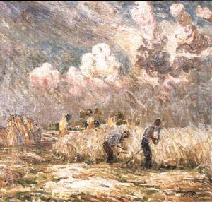 La Moisson by Emile Claus