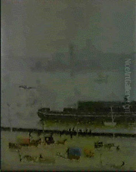 A View Of The Thames Near Waterloo Bridge, London - view 1