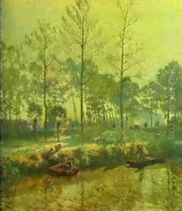 Octobre En Flandre by Emile Claus
