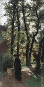 La Promenade by Emile Claus