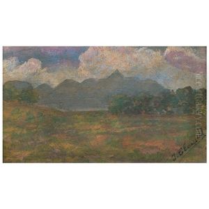 Paisaje Y Montanas, El Ajusco by Joaquin Clausell