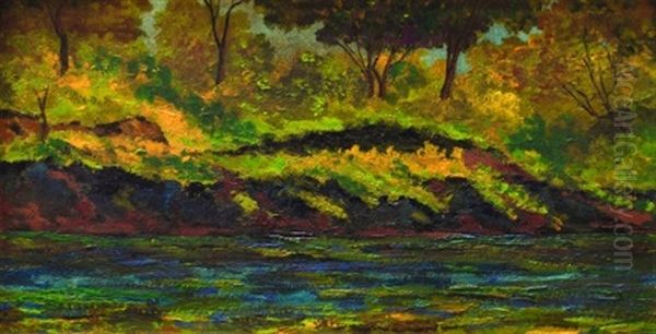 Paisaje Con Arroyo - view 1