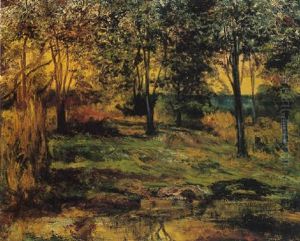 Paisaje Con Arboles by Joaquin Clausell