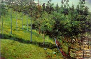 Paisaje Del Bosque De Tlalpan by Joaquin Clausell