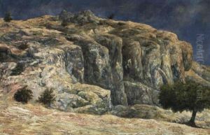 Las Penas De Santa Clara by Joaquin Clausell