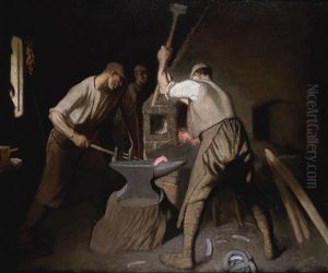 Our Blacksmith by Sir George Clausen