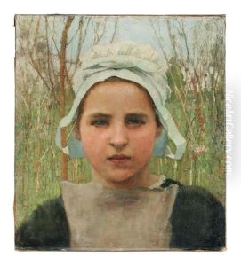 Marie, A Peasant Girl Of Quimperle by Sir George Clausen