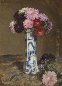 Asters by Sir George Clausen