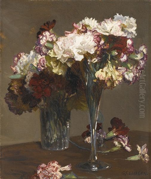 Still Life Of Carnations - view 1