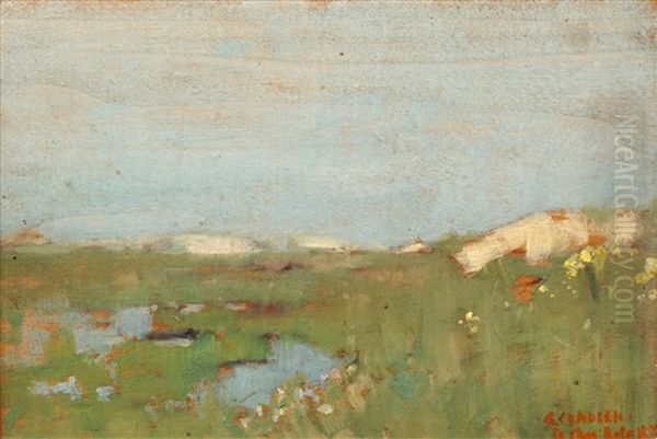 Sand Dunes (+ Study Of A Girl's Head; 2 Works) - view 1