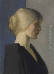 A Dutch Girl by Sir George Clausen