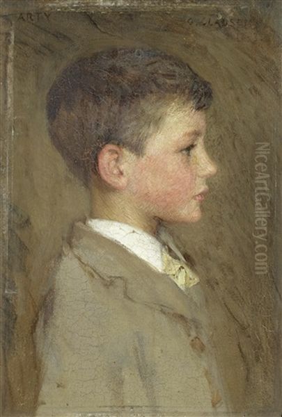 Portrait Of Arthur George Clausen, The Artist's Son - view 1