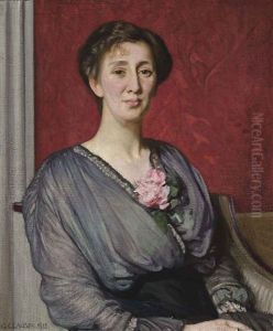 Portrait Of Mrs Heaton, Seated Half-length