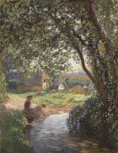 The Little Pool by Sir George Clausen