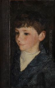Portrait Of A Boy by Sir George Clausen
